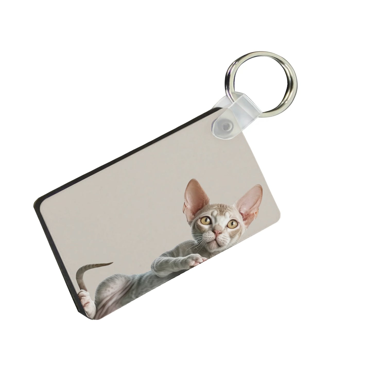 Heartfelt Gift Ideas: Unique Fun Cat Lover Keychains - Double-Sided Printed, Unique Designs, Perfect for Luggage & Keys