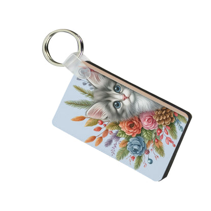 Heartfelt Gift Ideas: Unique Fun Cat Lover Keychains - Double-Sided Printed, Unique Designs, Perfect for Luggage & Keys