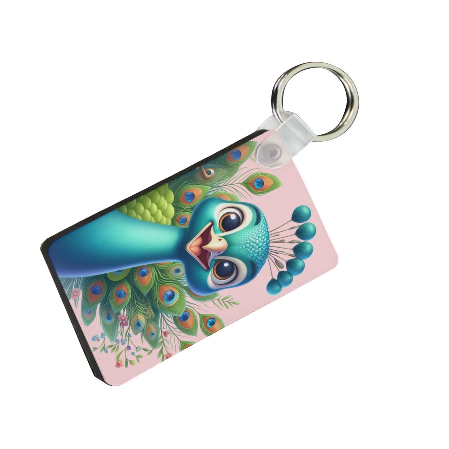 Heartfelt Gift Ideas: Unique Fun Birds of a Feather Keychains - Double-Sided Printed, Unique Designs, Perfect for Luggage & Keys