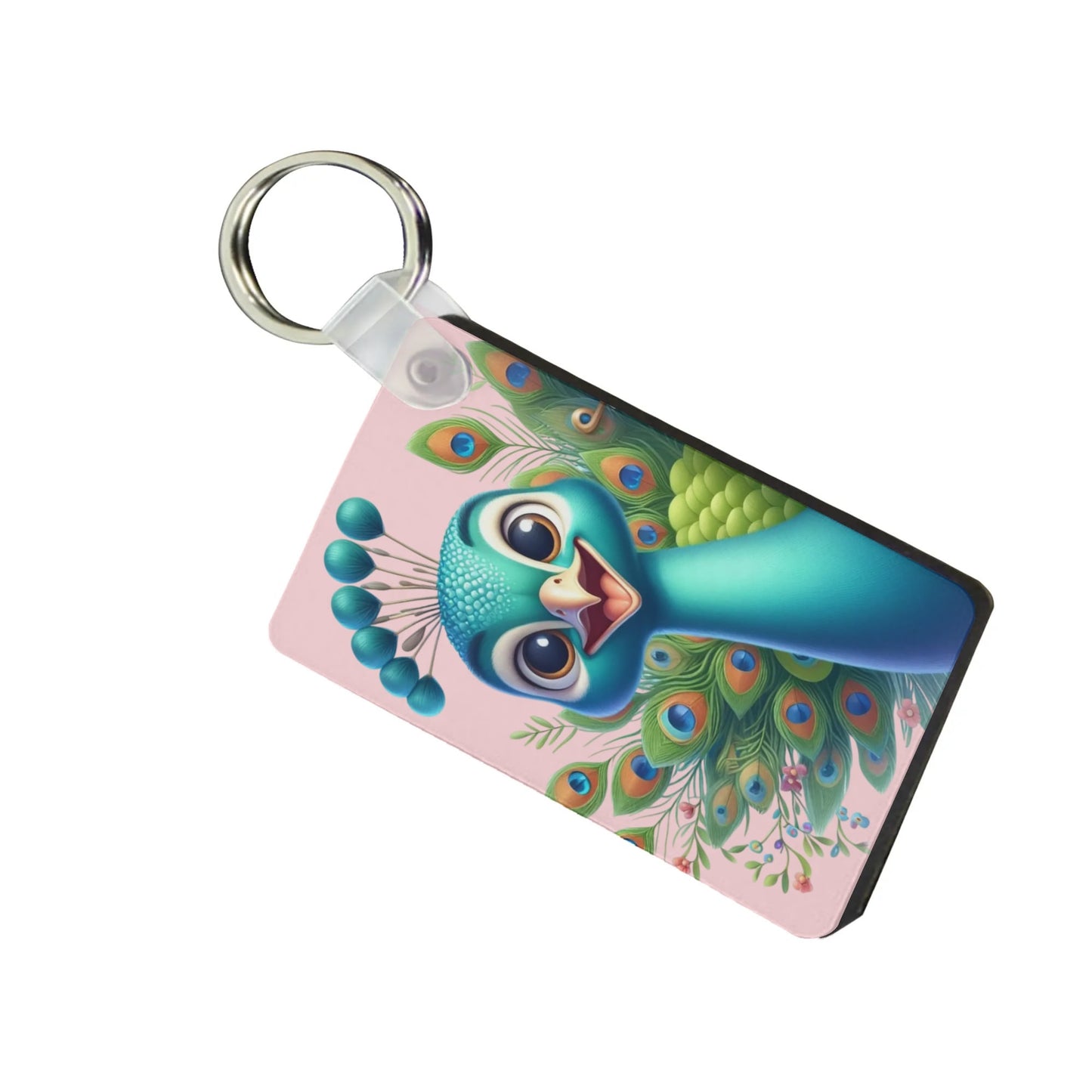 Heartfelt Gift Ideas: Unique Fun Birds of a Feather Keychains - Double-Sided Printed, Unique Designs, Perfect for Luggage & Keys