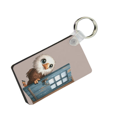 Heartfelt Gift Ideas: Unique Fun Birds of a Feather Keychains - Double-Sided Printed, Unique Designs, Perfect for Luggage & Keys