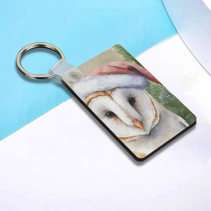 Heartfelt Gift Ideas: Unique Fun Birds of a Feather Keychains - Double-Sided Printed, Unique Designs, Perfect for Luggage & Keys