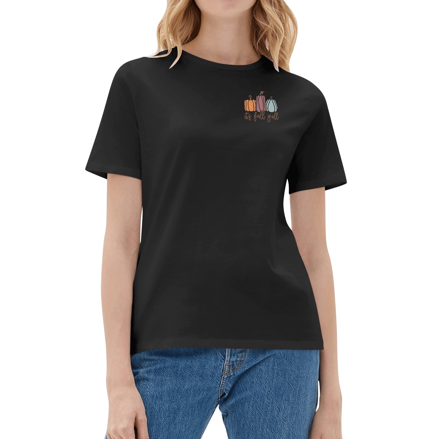 Fall Sweet Fall - Womens Super Soft 100% Cotton T-Shirt - Its Fall YAll