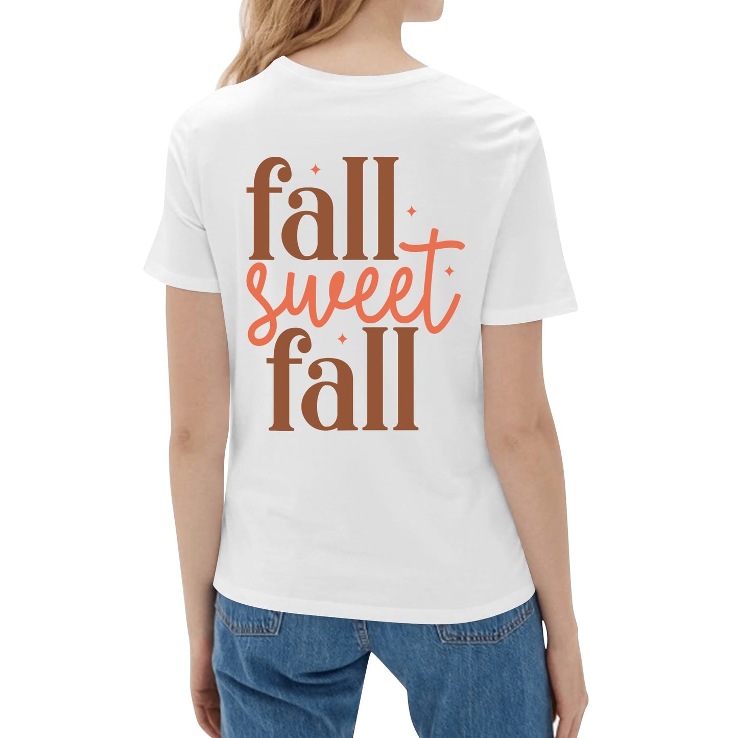 Fall Sweet Fall - Womens Super Soft 100% Cotton T-Shirt - Its Fall YAll