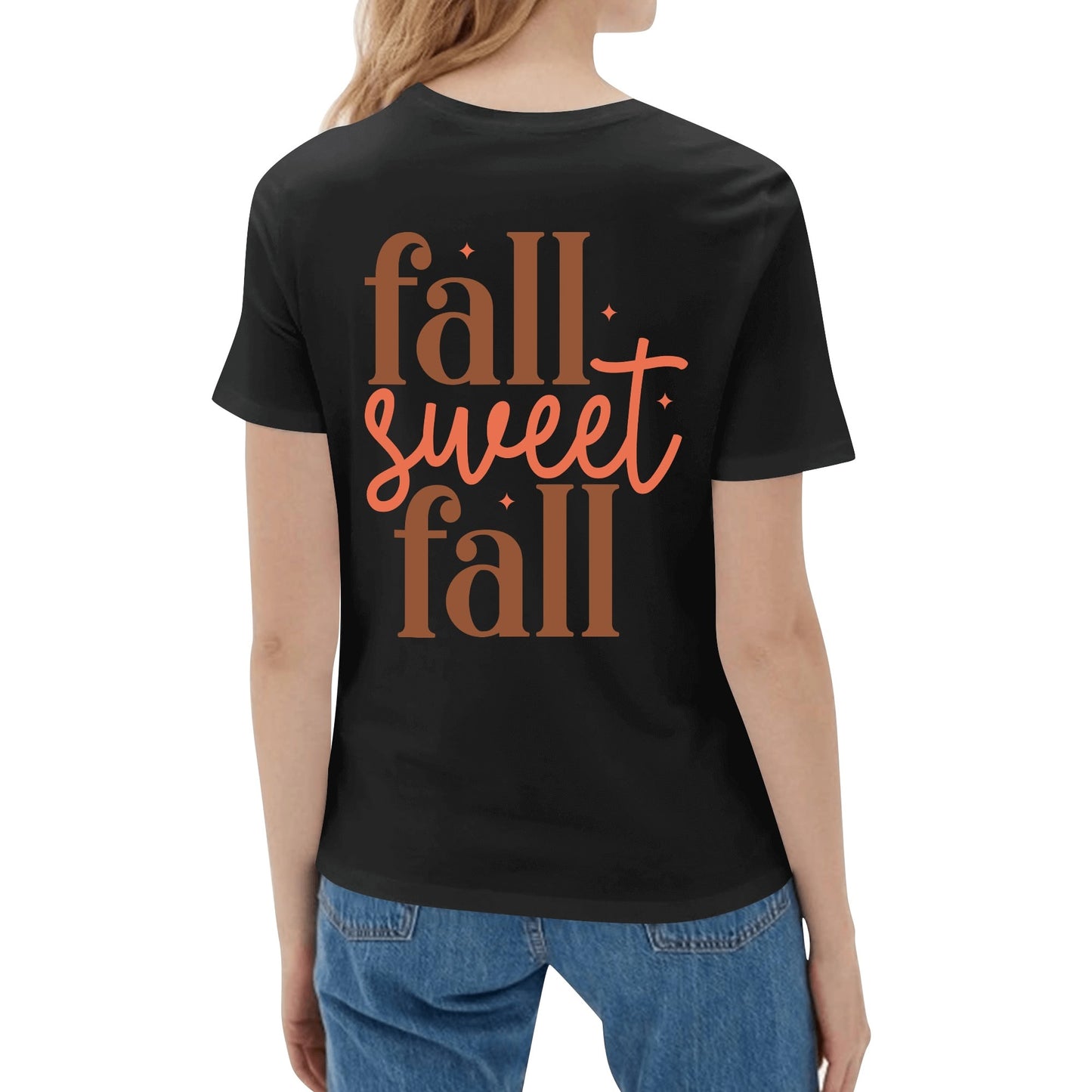 Fall Sweet Fall - Womens Super Soft 100% Cotton T-Shirt - Its Fall YAll