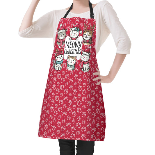 Meowy Christmas – Purrfectly Christmasy Apron