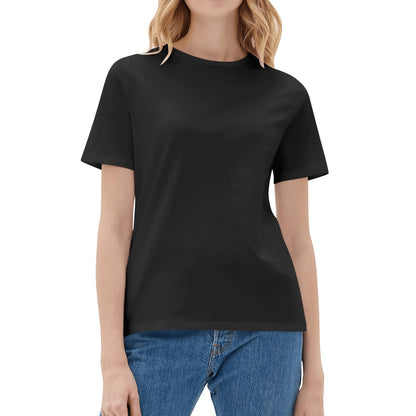 Womens 100% Super Soft Cotton T-Shirt (Blank - No Design)