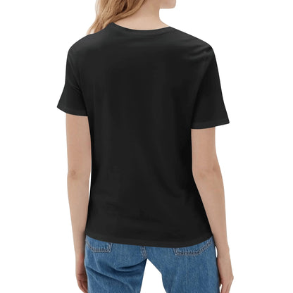 Womens 100% Super Soft Cotton T-Shirt (Blank - No Design)