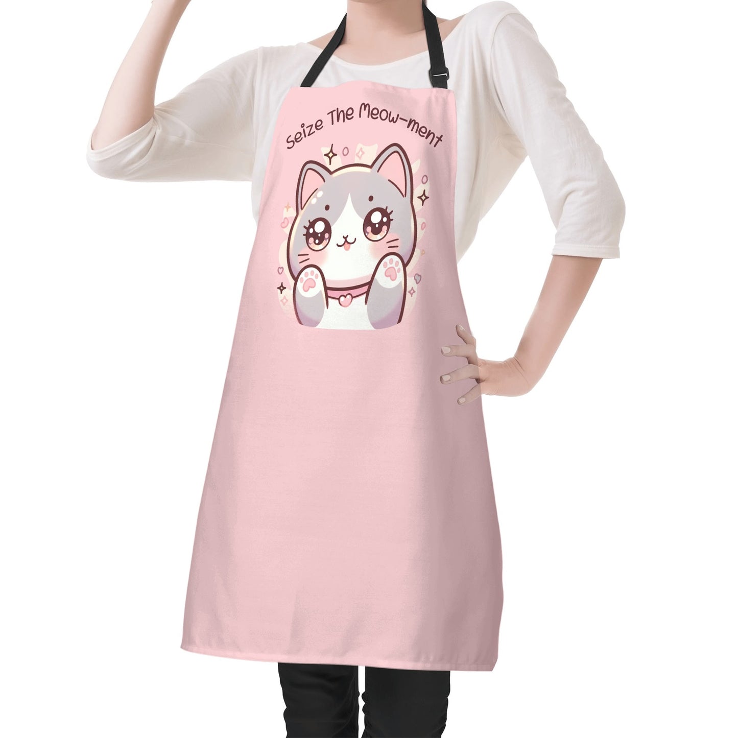 Seize The Meow-ment | Apron – Water-Resistant Style That Works Hard