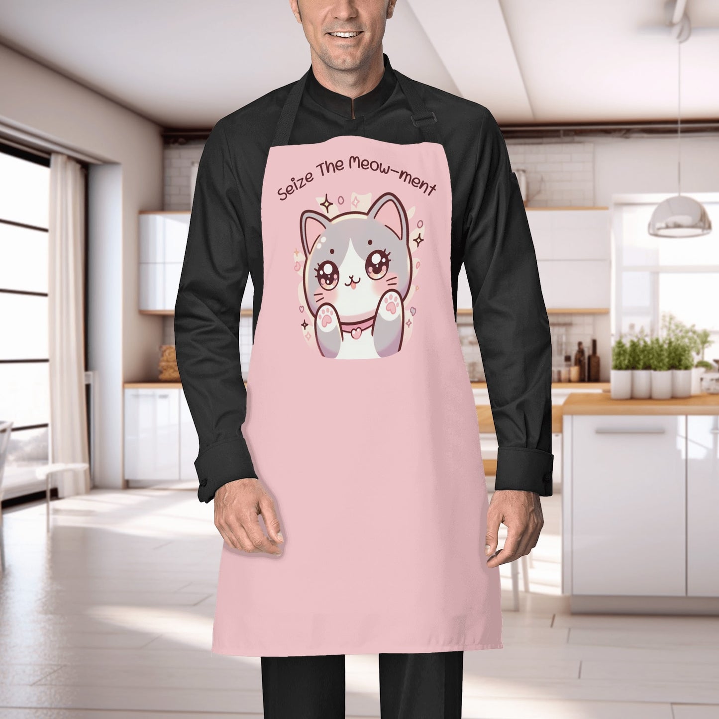 Seize The Meow-ment | Apron – Water-Resistant Style That Works Hard