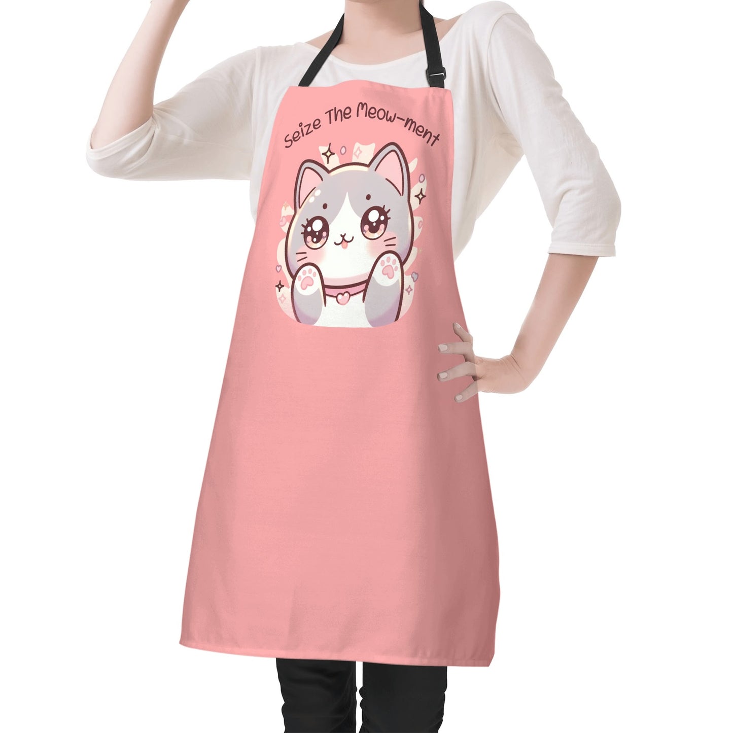 Seize The Meow-ment | Apron – Water-Resistant Style That Works Hard