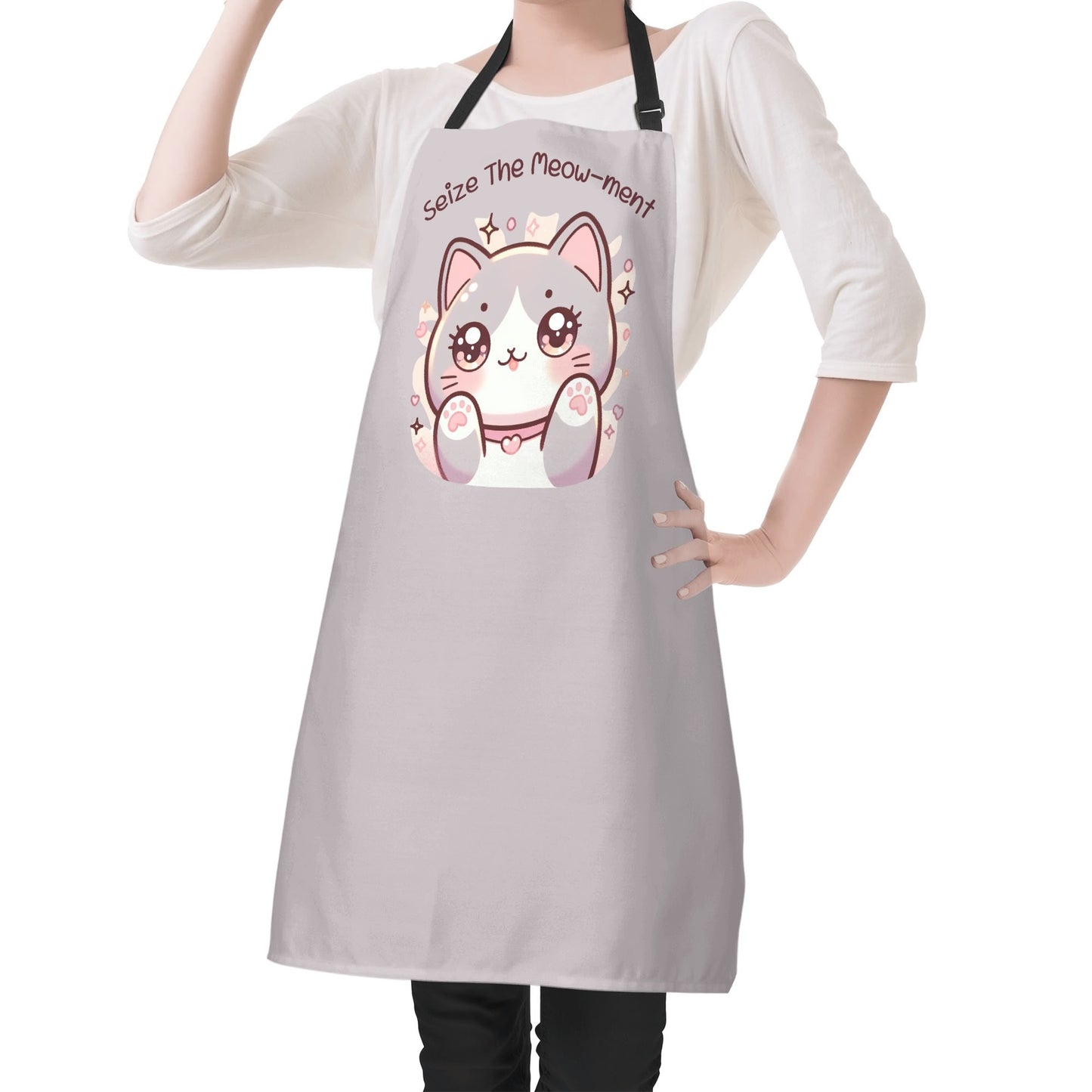 Seize The Meow-ment | Apron – Water-Resistant Style That Works Hard