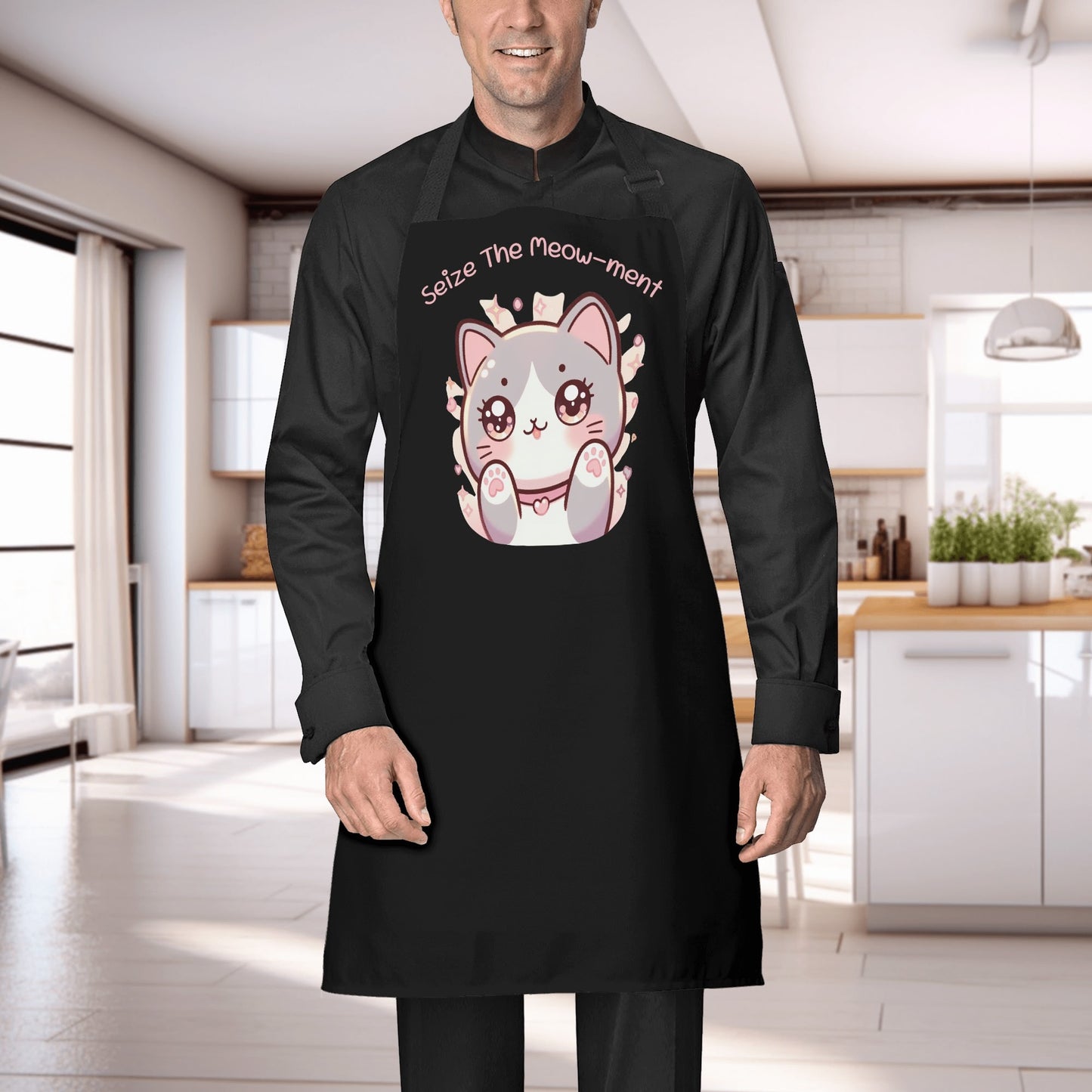 Seize The Meow-ment | Apron – Water-Resistant Style That Works Hard