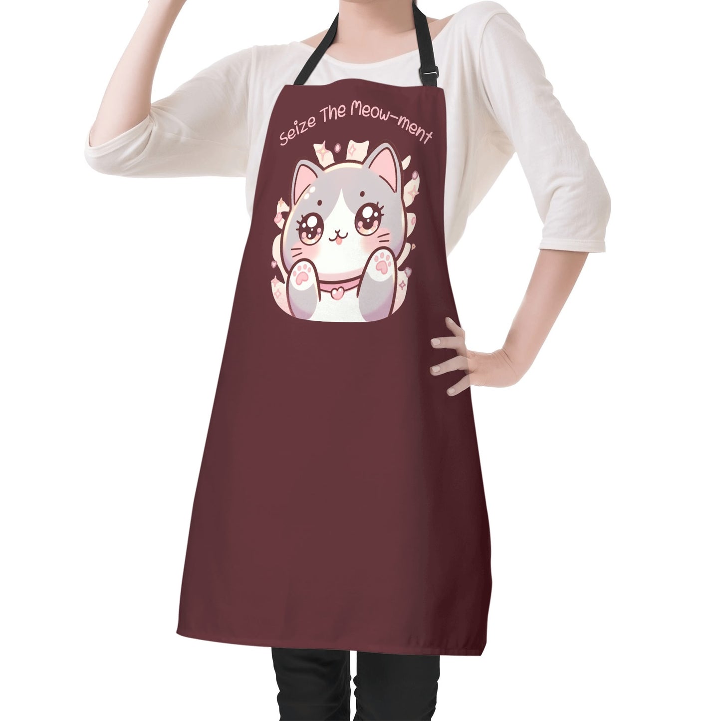 Seize The Meow-ment | Apron – Water-Resistant Style That Works Hard