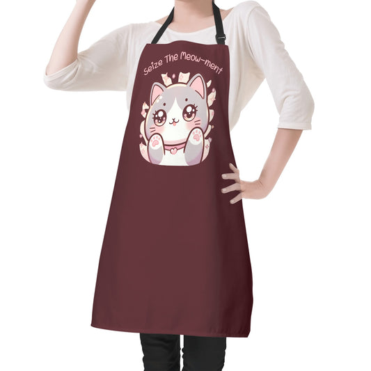 Seize The Meow-ment | Apron – Water-Resistant Style That Works Hard