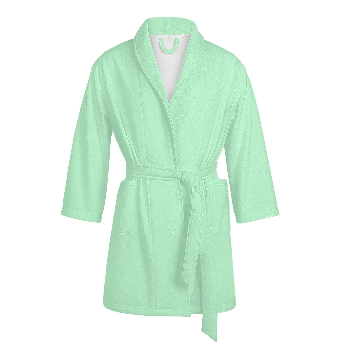 Is This Jolly Enough? Womens Short Christmas Bathrobe