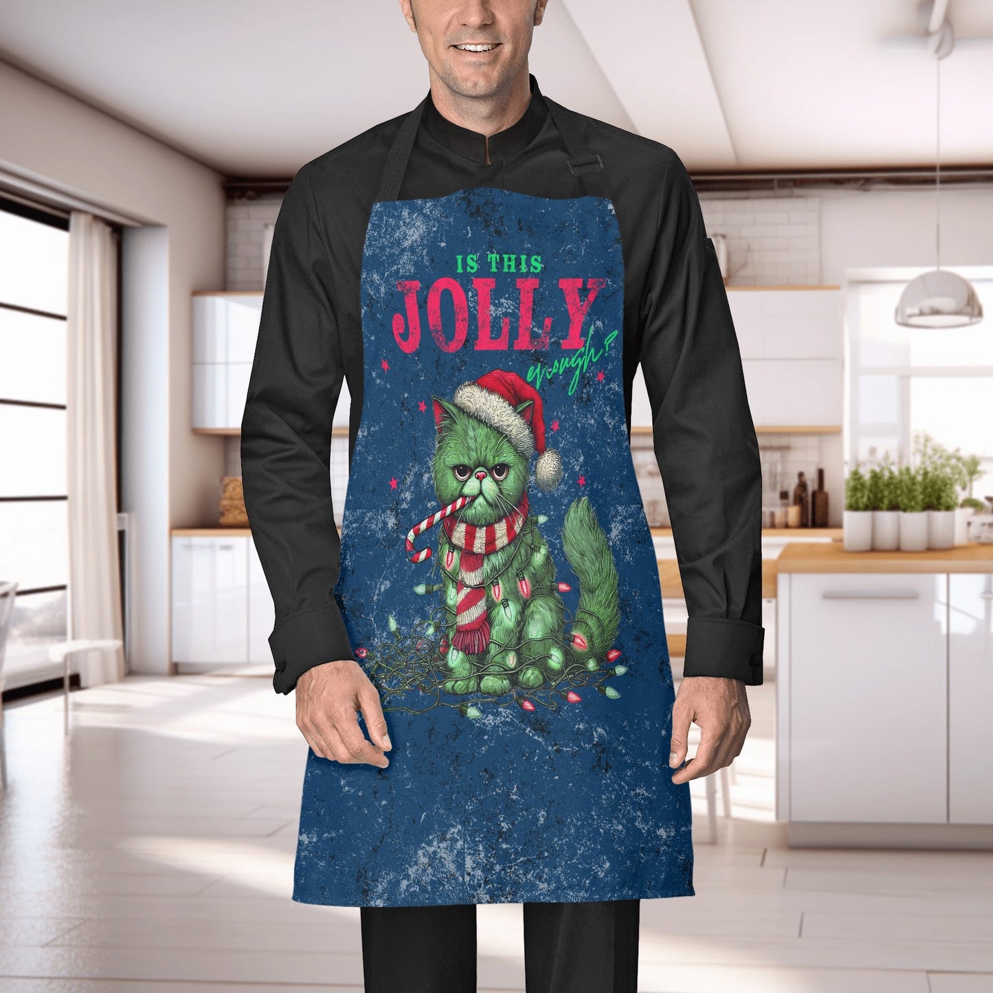 Meowy Christmas – Purrfectly Christmasy Seasonal Apron