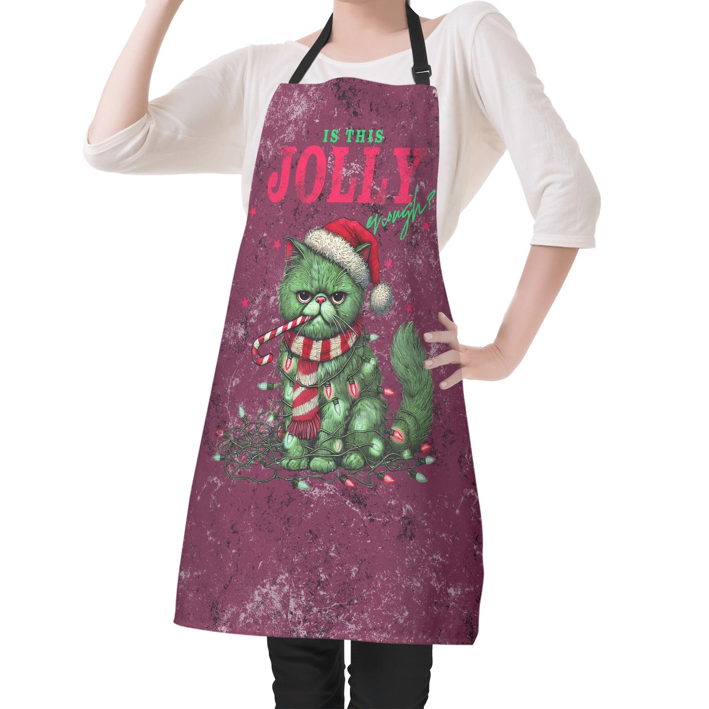 Meowy Christmas – Purrfectly Christmasy Seasonal Apron