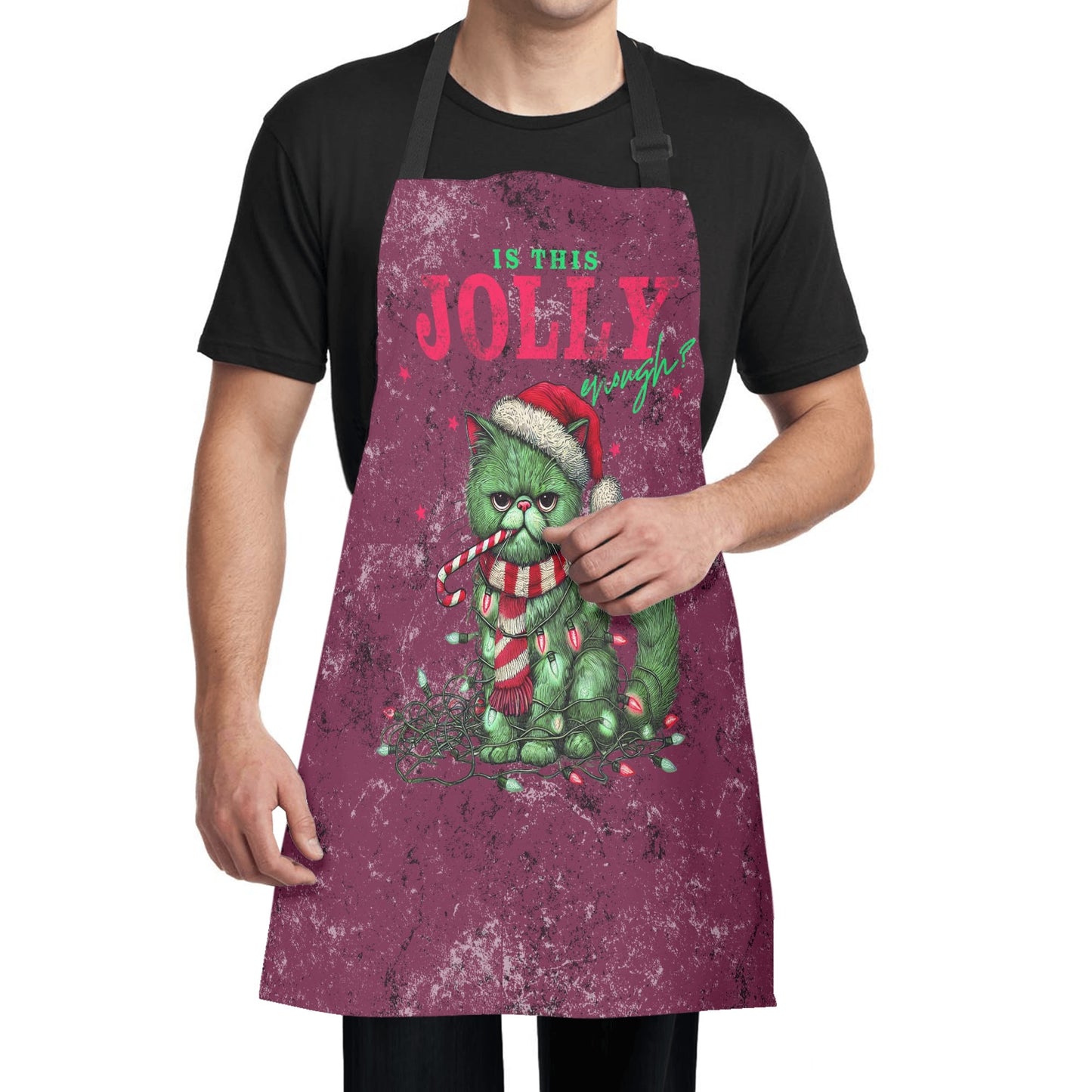 Meowy Christmas – Purrfectly Christmasy Seasonal Apron