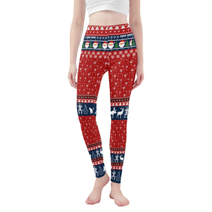 Canadiana Winter Soft Legging Yoga Pants For Women