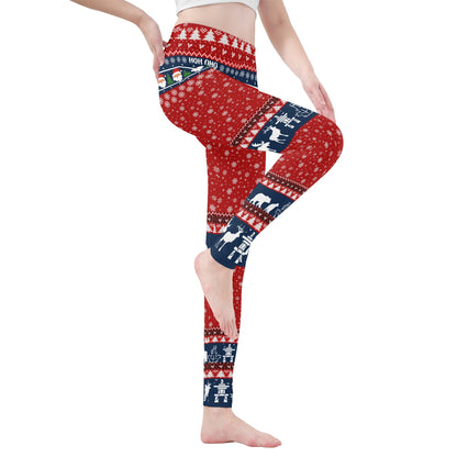 Canadiana Winter Soft Legging Yoga Pants For Women