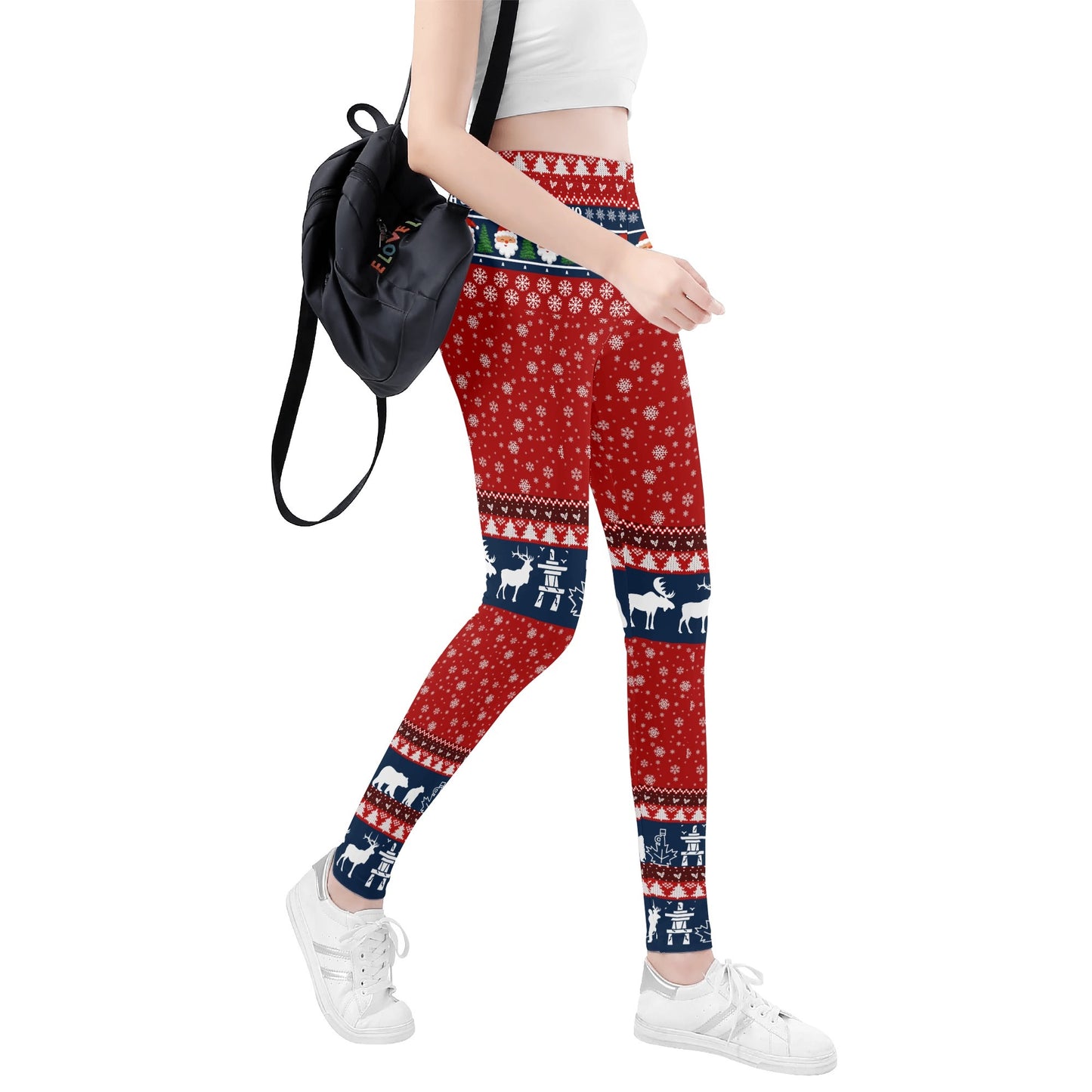 Canadiana Winter Soft Legging Yoga Pants For Women