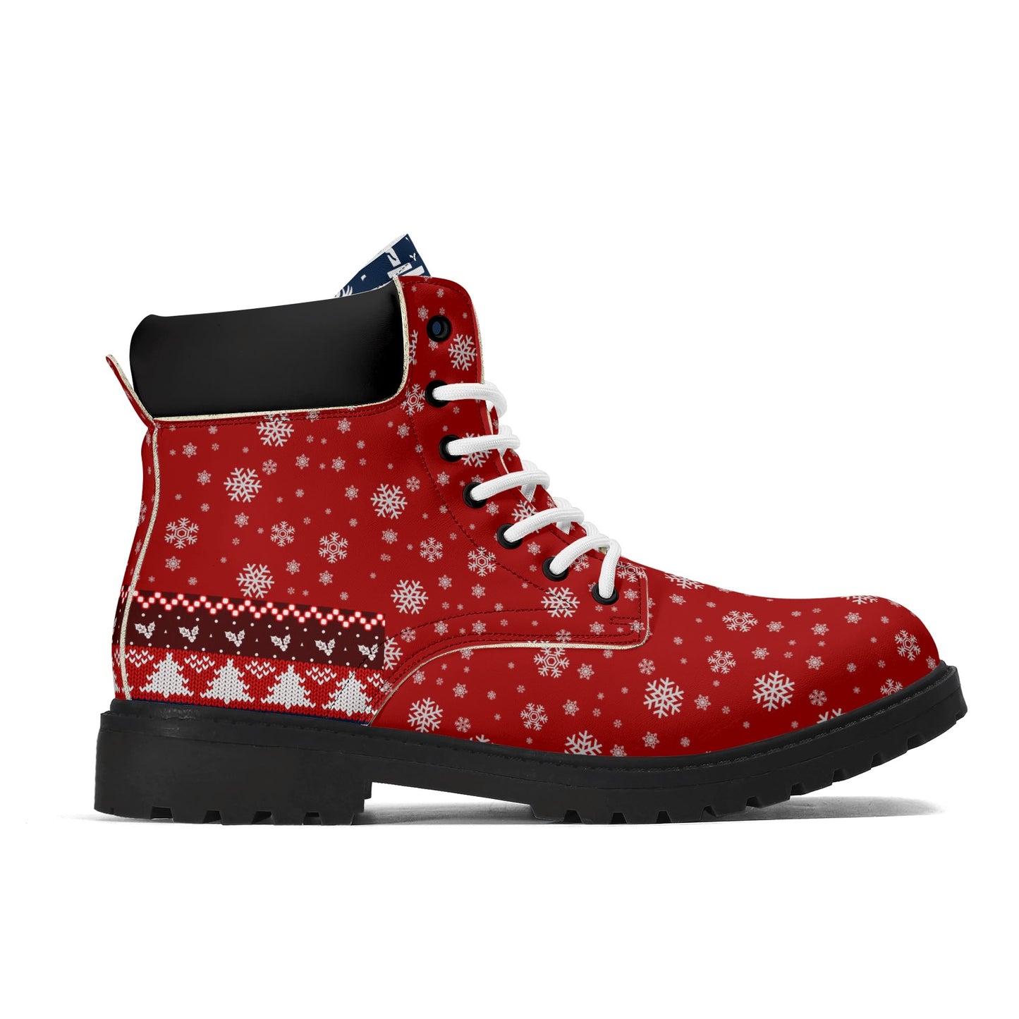 Unisex PU Leather All-Season Fashion Boots - Canadian Winter Collection