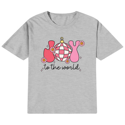 Joy To The World - Kids 100% Soft Cotton T-Shirt