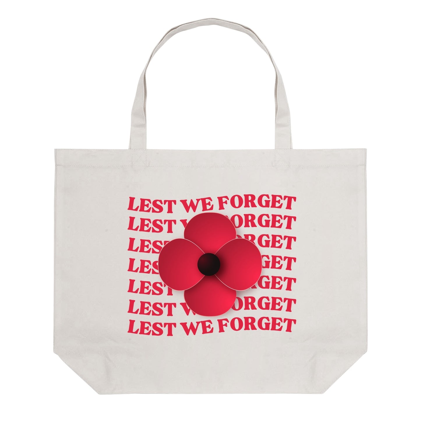 Remembrance Day 100% Cotton Tote Bag (Single-sided Print)