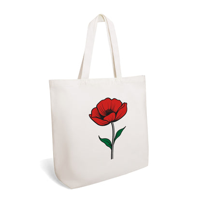 Remembrance Day 100% Cotton Tote Bag (Single-sided Print)