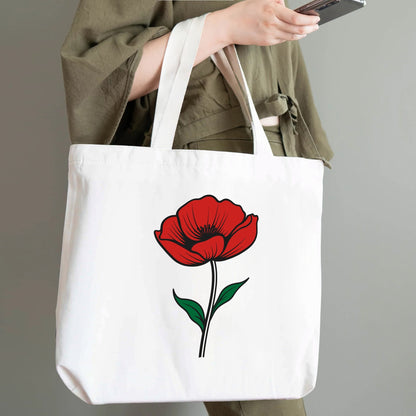 Remembrance Day 100% Cotton Tote Bag (Single-sided Print)