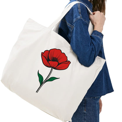 Remembrance Day 100% Cotton Tote Bag (Single-sided Print)