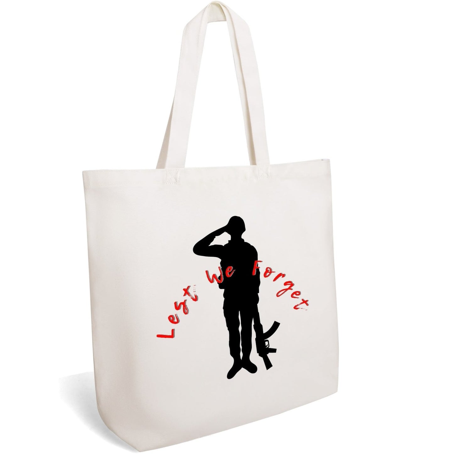 Remembrance Day 100% Cotton Tote Bag (Single-sided Print)