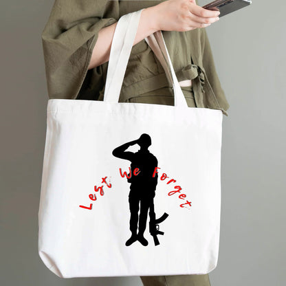 Remembrance Day 100% Cotton Tote Bag (Single-sided Print)