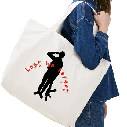 Remembrance Day 100% Cotton Tote Bag (Single-sided Print)