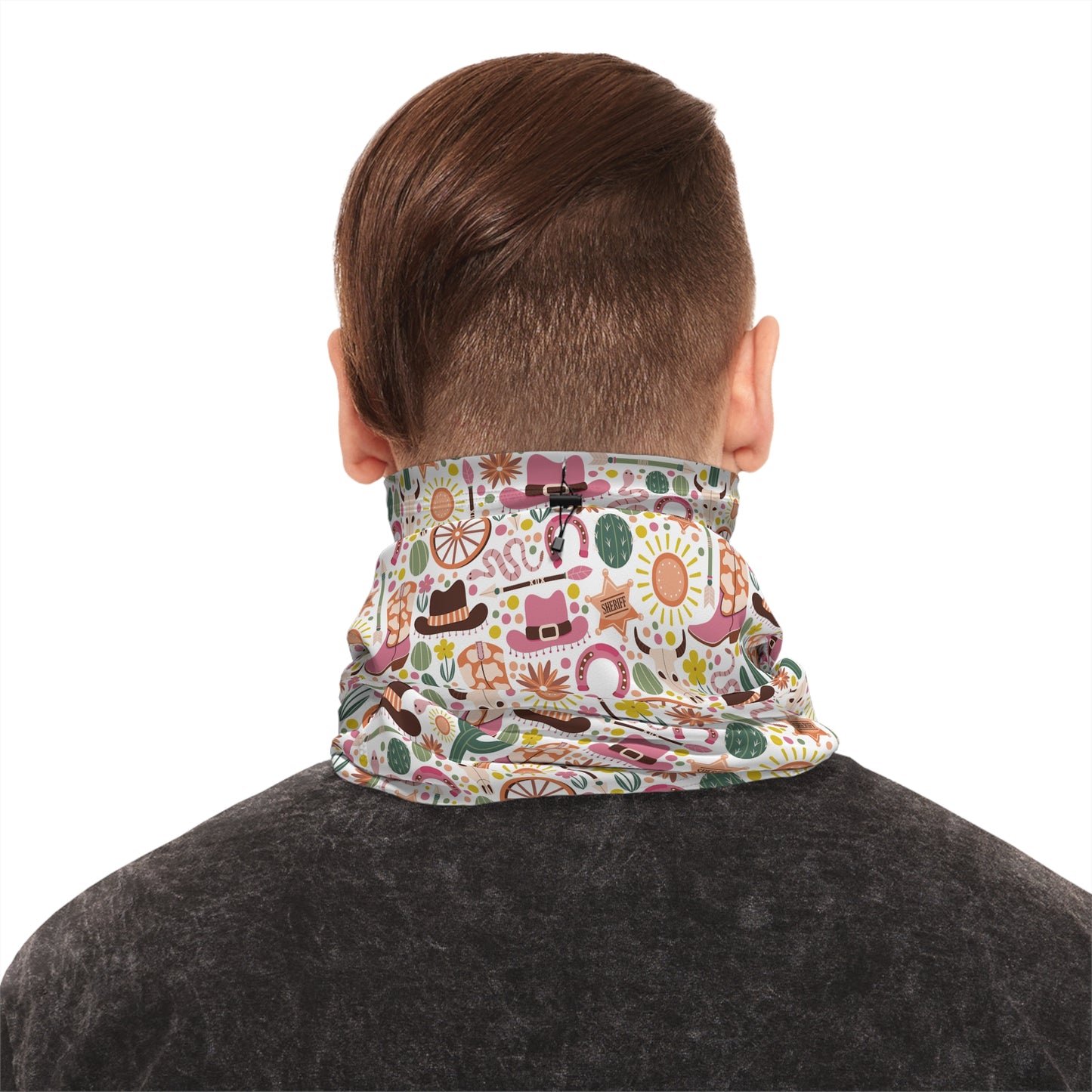 Cowgirl Charm Neck Gaiter – Western Flair for All Seasons