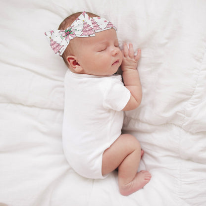 Unique Winter Themed Baby Bows Headband Hairband for Newborn Babies