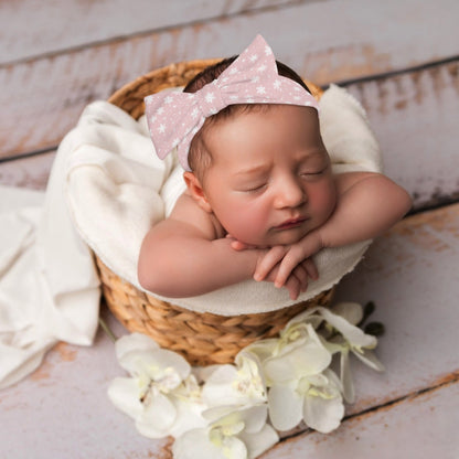 Unique Winter Themed Baby Bows Headband Hairband for Newborn Babies