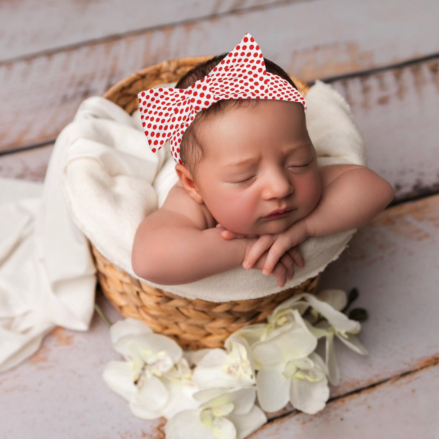 Unique Winter Themed Baby Bows Headband Hairband for Newborn Babies