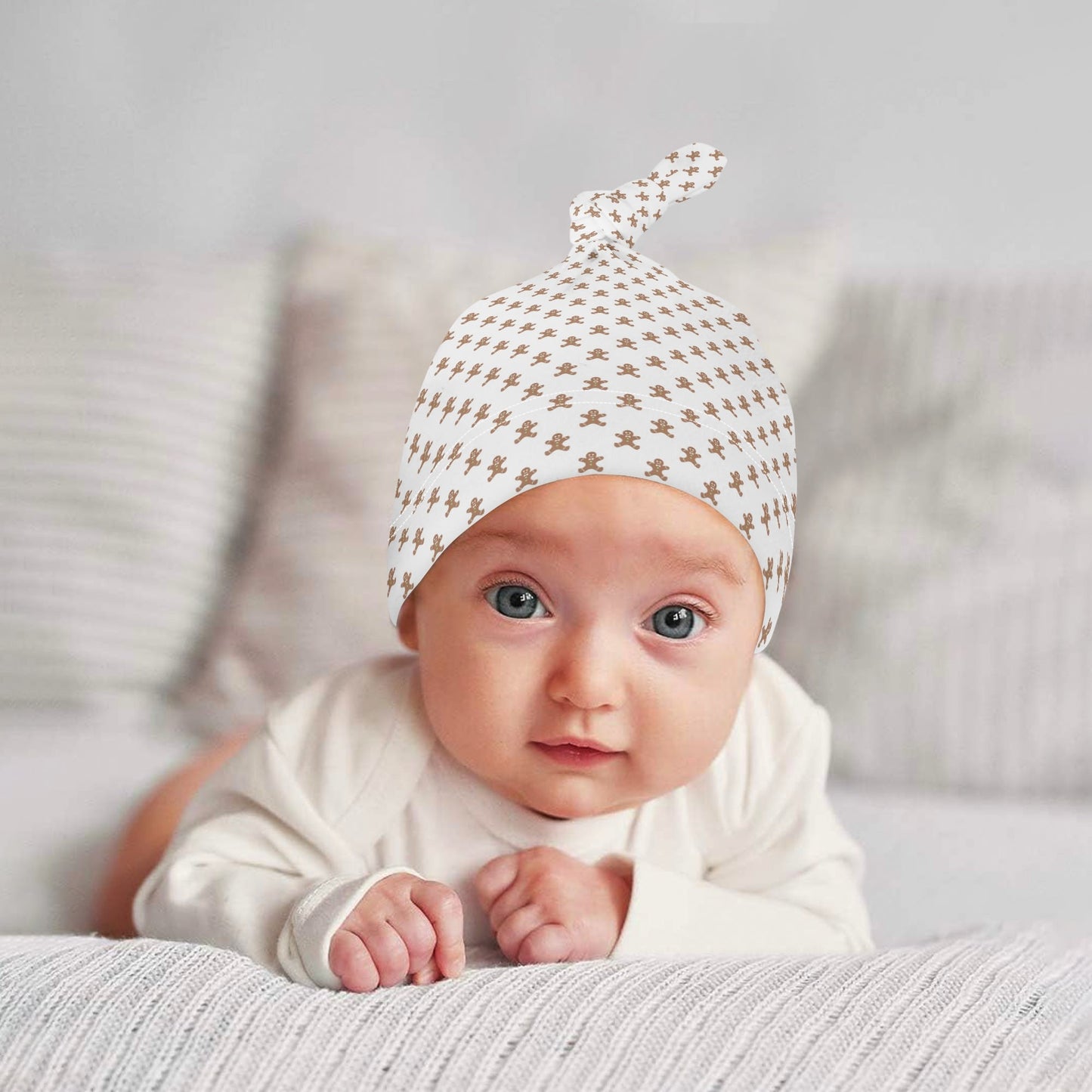 Unique Winter Themed Beanie Baby Hat Cap For Newborns 0-8 Months