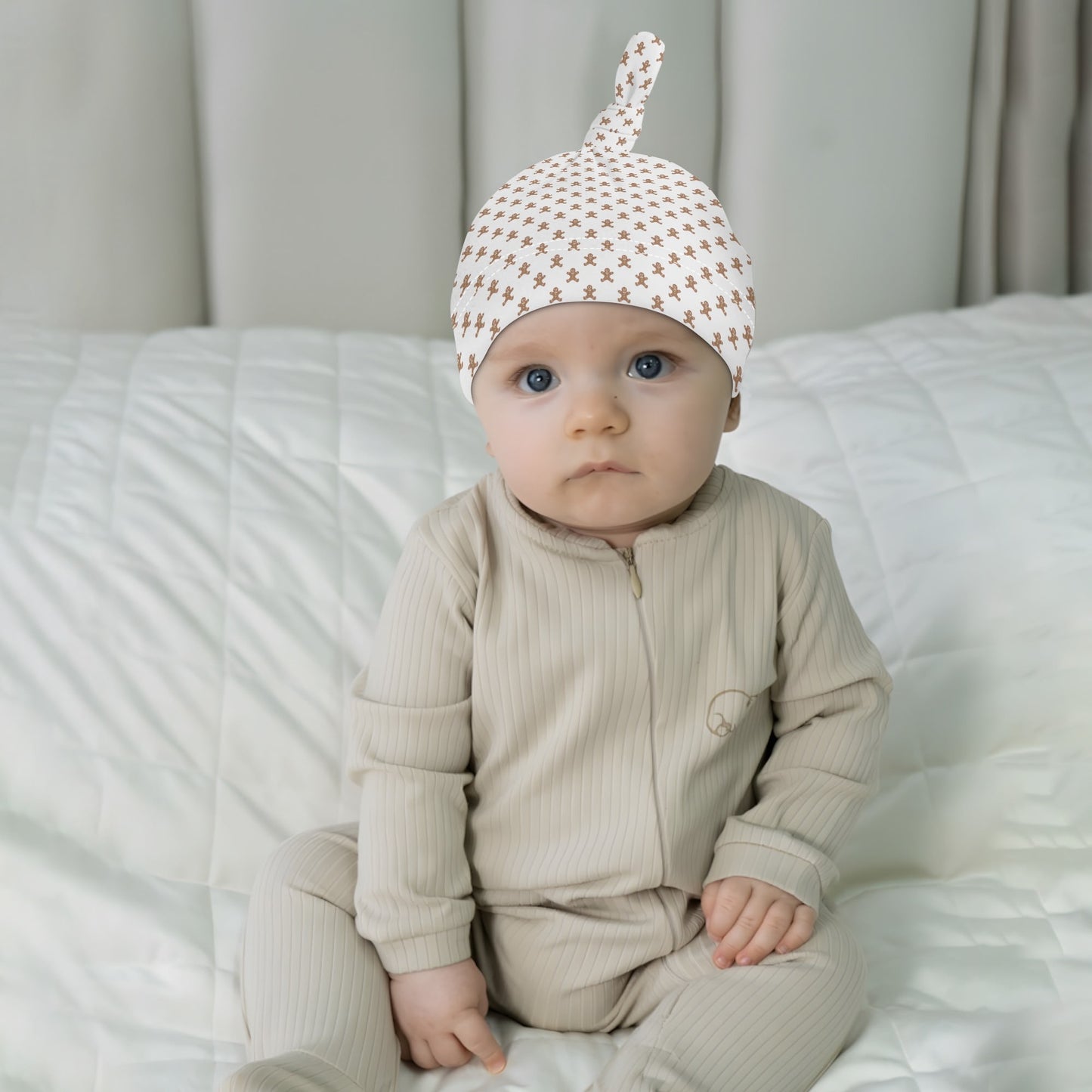 Unique Winter Themed Beanie Baby Hat Cap For Newborns 0-8 Months