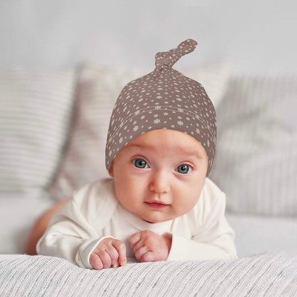 Unique Winter Themed Beanie Baby Hat Cap For Newborns 0-8 Months