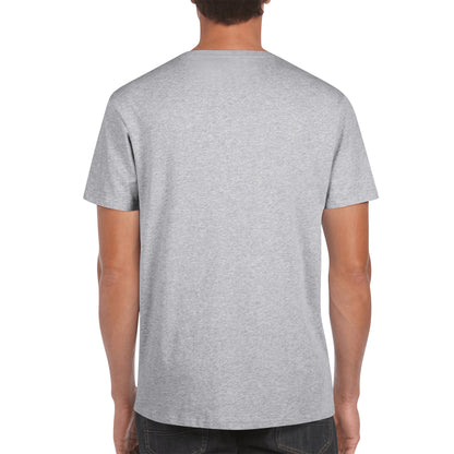 Shhh No One Cares - Mens 100% Soft Cotton T-Shirt