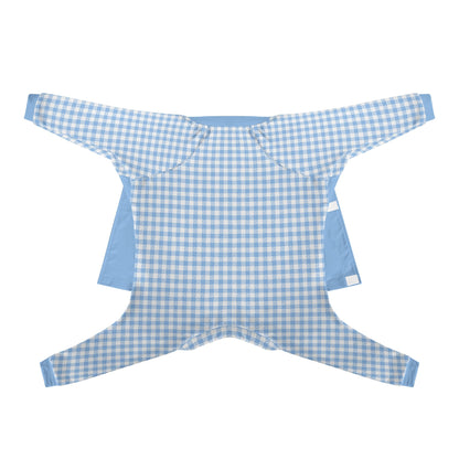 Gingham Plaid - Warm and Cozy Dog Pajamas – Stylish, Comfy Pet Clothes for Most Breeds