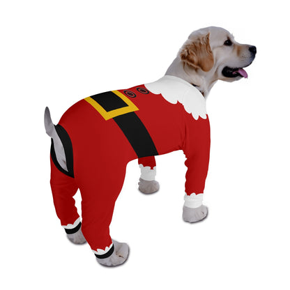 Santa Suit Dog Pajamas – Festive, Cozy, and Adorable