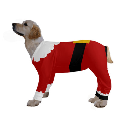 Santa Suit Dog Pajamas – Festive, Cozy, and Adorable