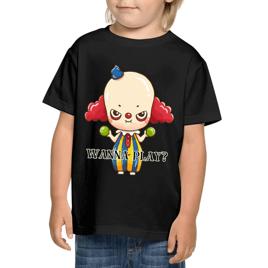 Wanna Play? - Kids100% Soft Cotton T-Shirt