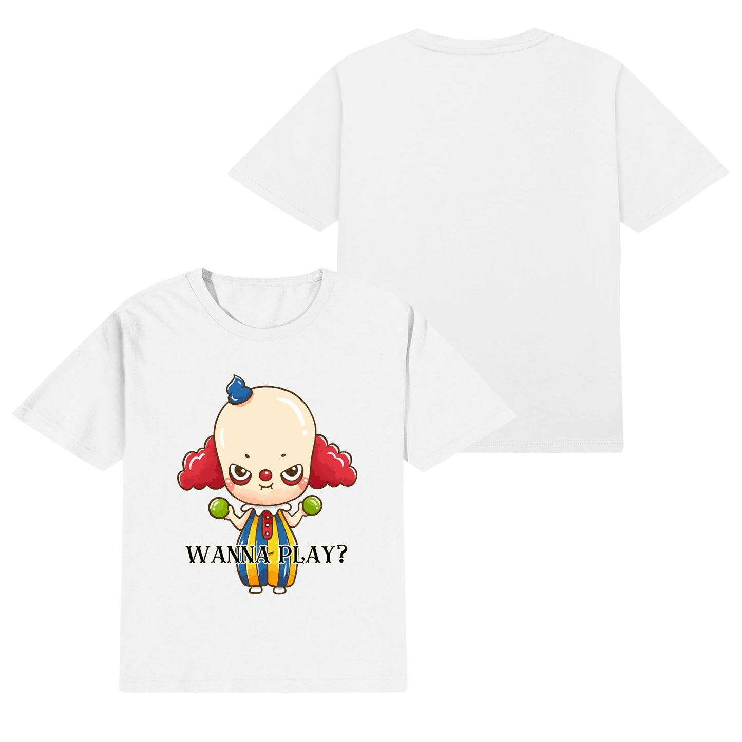 Wanna Play? - Kids100% Soft Cotton T-Shirt