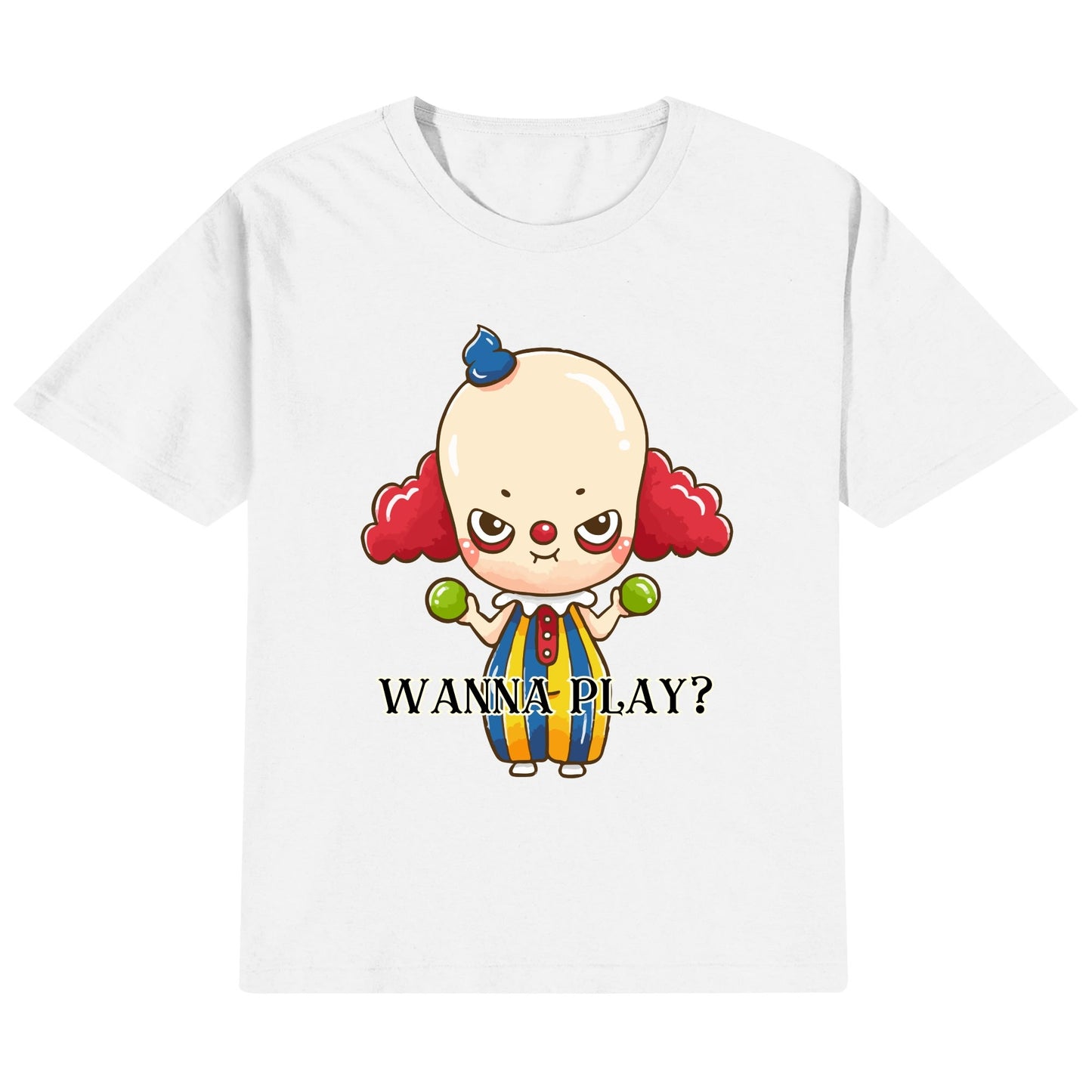 Wanna Play? - Kids100% Soft Cotton T-Shirt