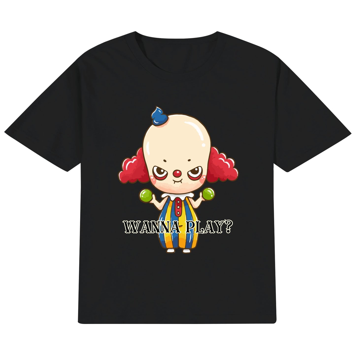 Wanna Play? - Kids100% Soft Cotton T-Shirt